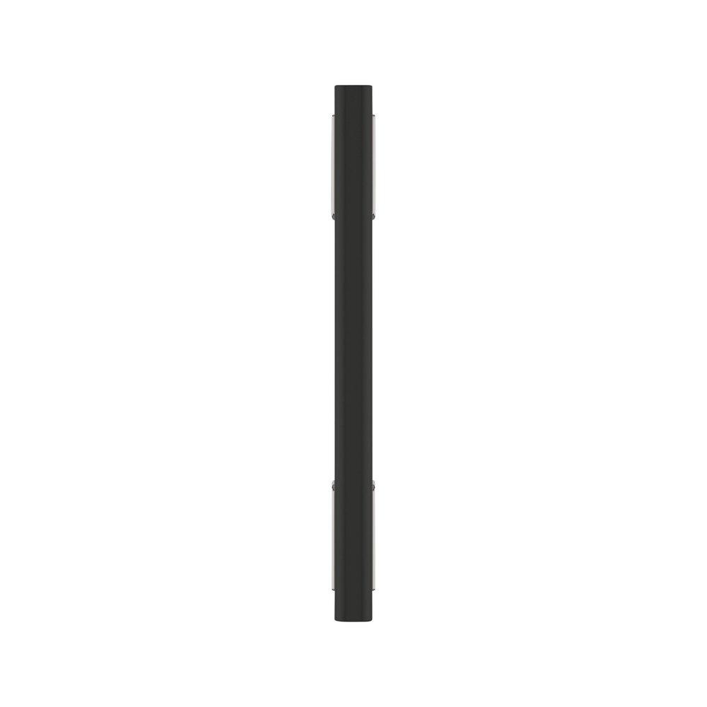 Signature Hardware Matte Black/Polished Nickel 3-3/4 in. Center-to-Center Cabinet Pull 