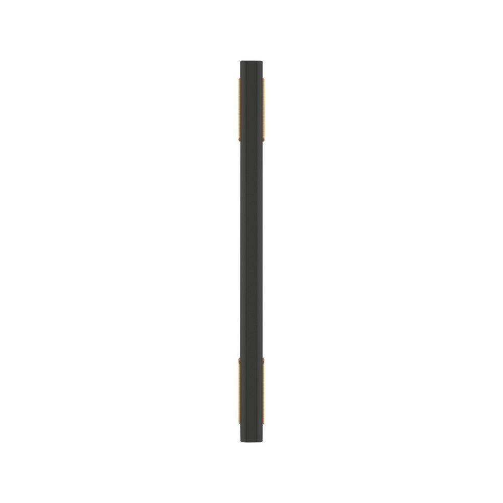 Signature Hardware Matte Black/Brushed Gold 5-1/16 in. Center-to-Center Cabinet Pull 