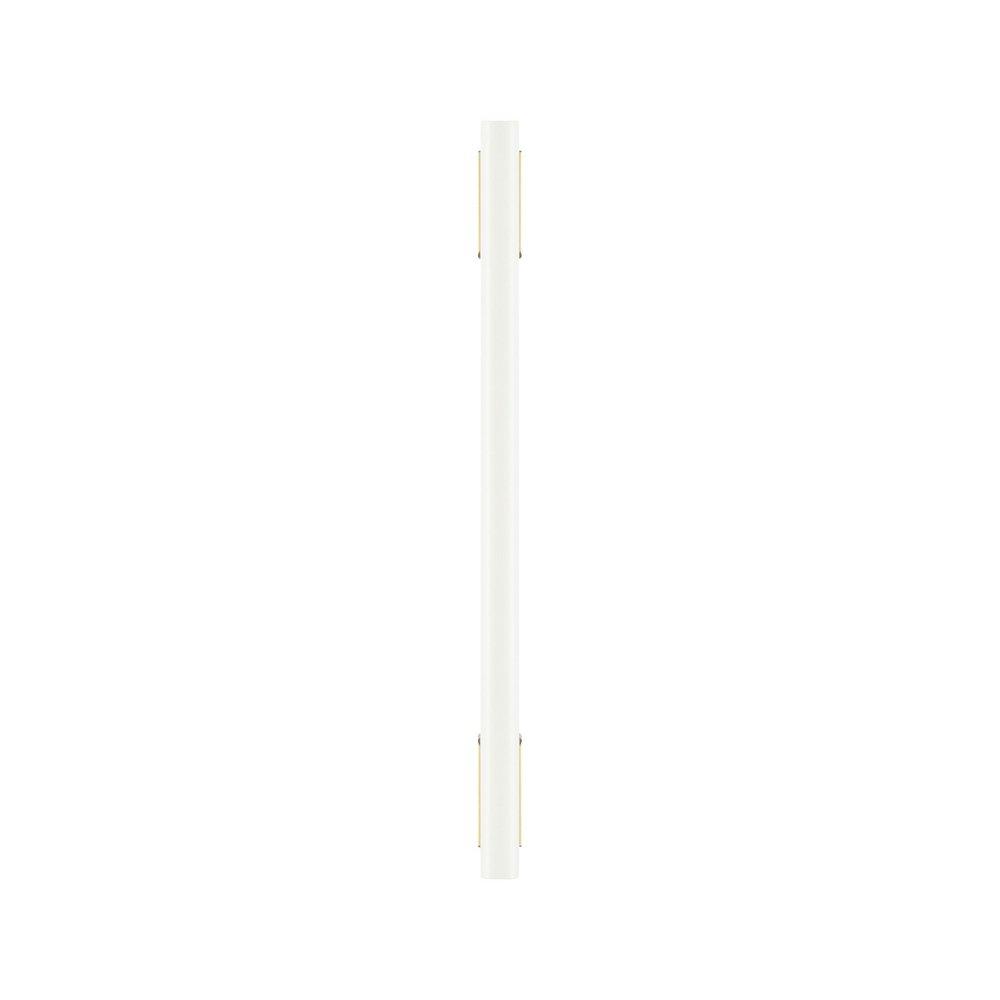 Signature Hardware Matte White 6-5/16 in. Center-to-Center Cabinet Pull 