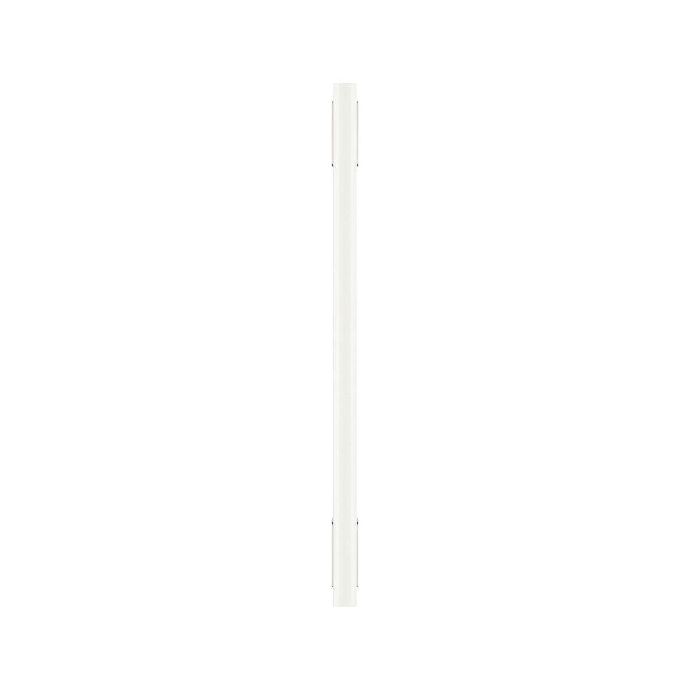 Signature Hardware Matte White 7-9/16 in. Center-to-Center Cabinet Pull 