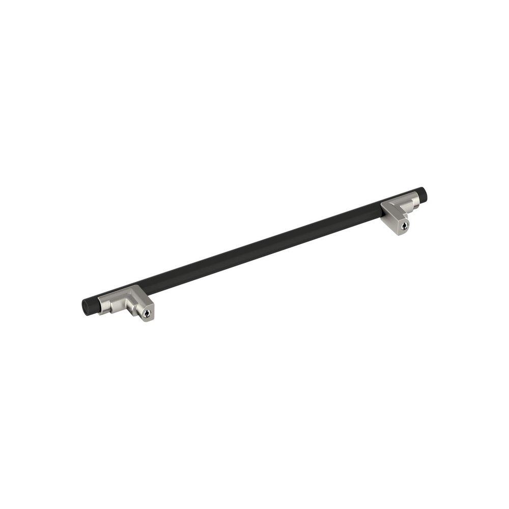 Signature Hardware Matte Black 8-13/16 in. Center-to-Center Cabinet Pull 