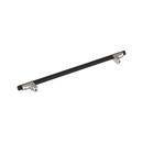 Signature Hardware Matte Black 10-1/16 in. Center-to-Center Cabinet Pull 