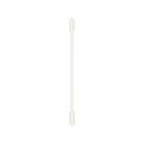 Signature Hardware Matte White/Brushed Gold 10-1/16 in. Center-to-Center Cabinet Pull 