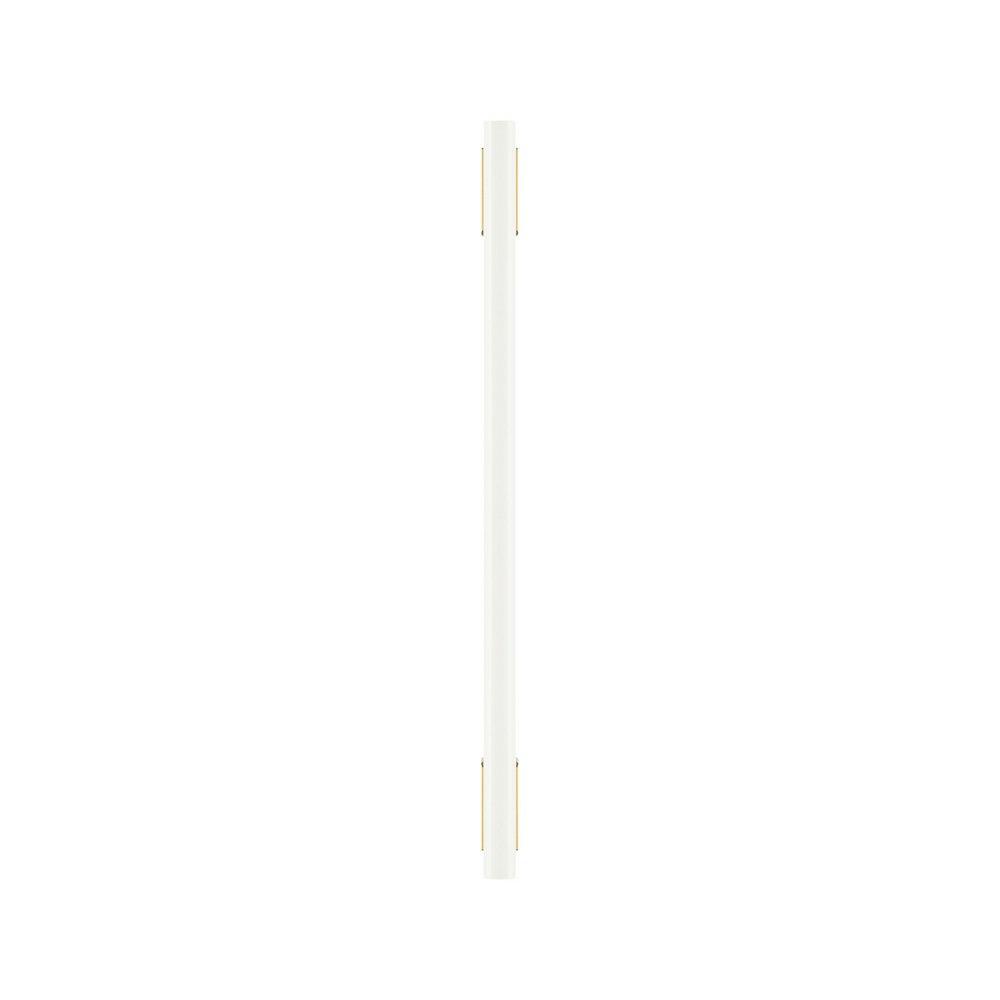 Signature Hardware Matte White 12 in. Center-to-Center Appliance Pull 