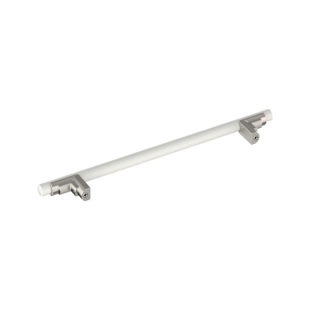 Signature Hardware Matte White 12 in. Center-to-Center Appliance Pull 