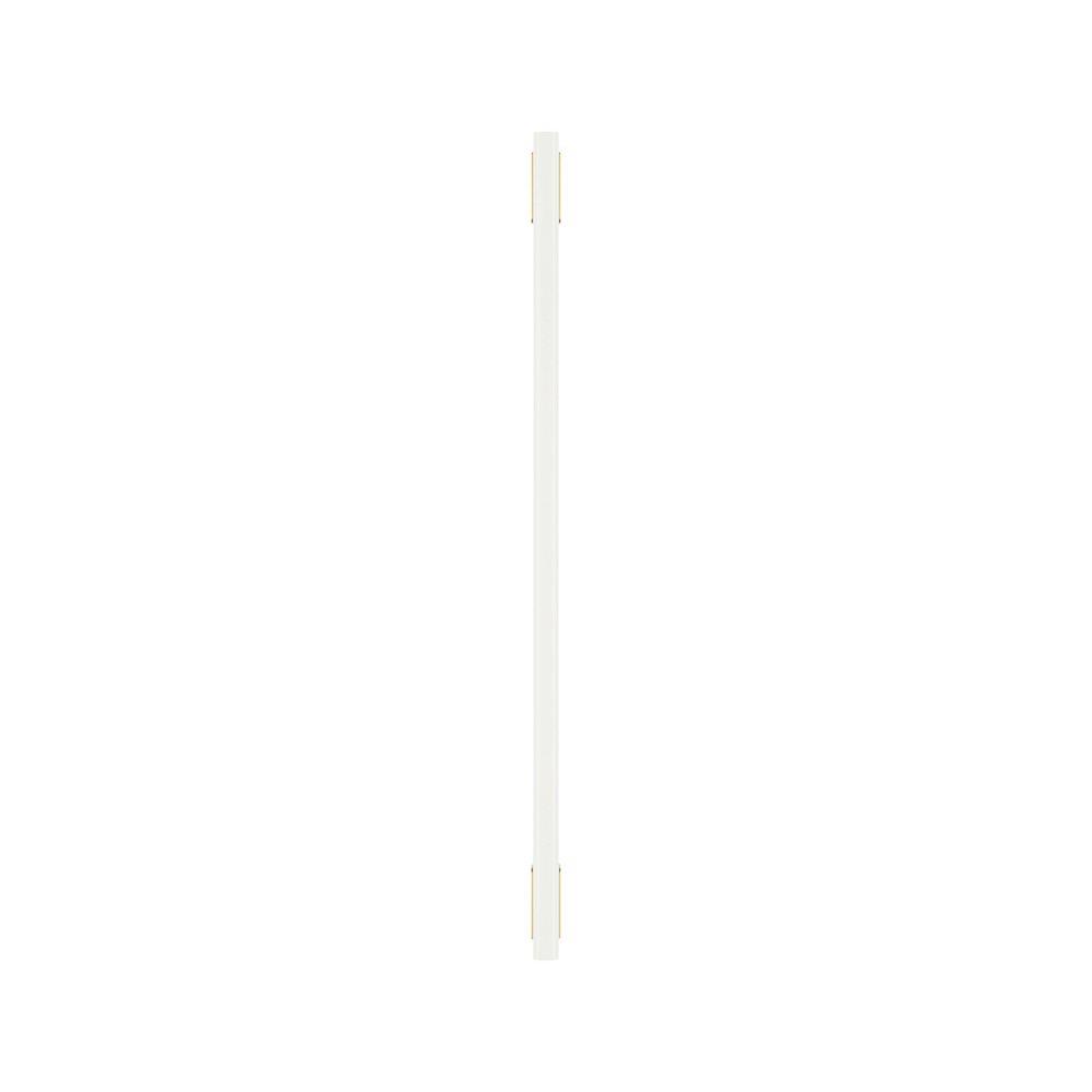 Signature Hardware Matte White 18 in. Center-to-Center Appliance Pull 