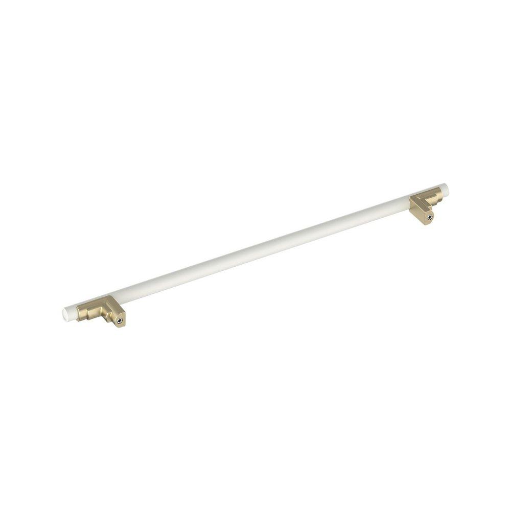 Signature Hardware Matte White 18 in. Center-to-Center Appliance Pull 