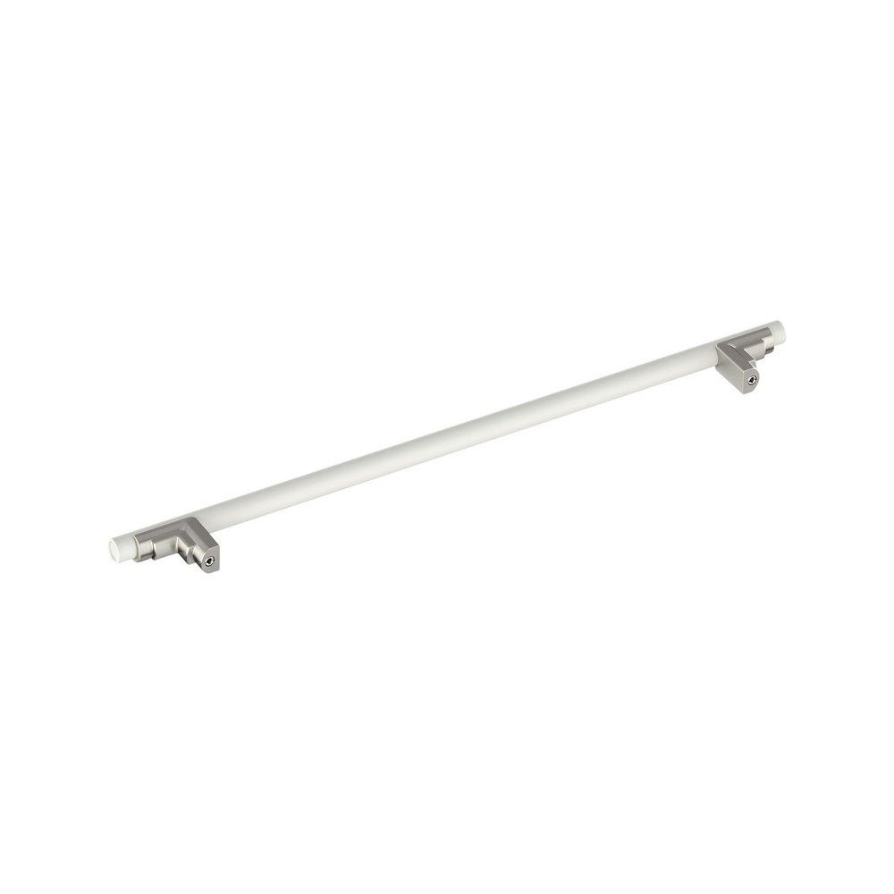 Signature Hardware Matte White 18 in. Center-to-Center Appliance Pull 