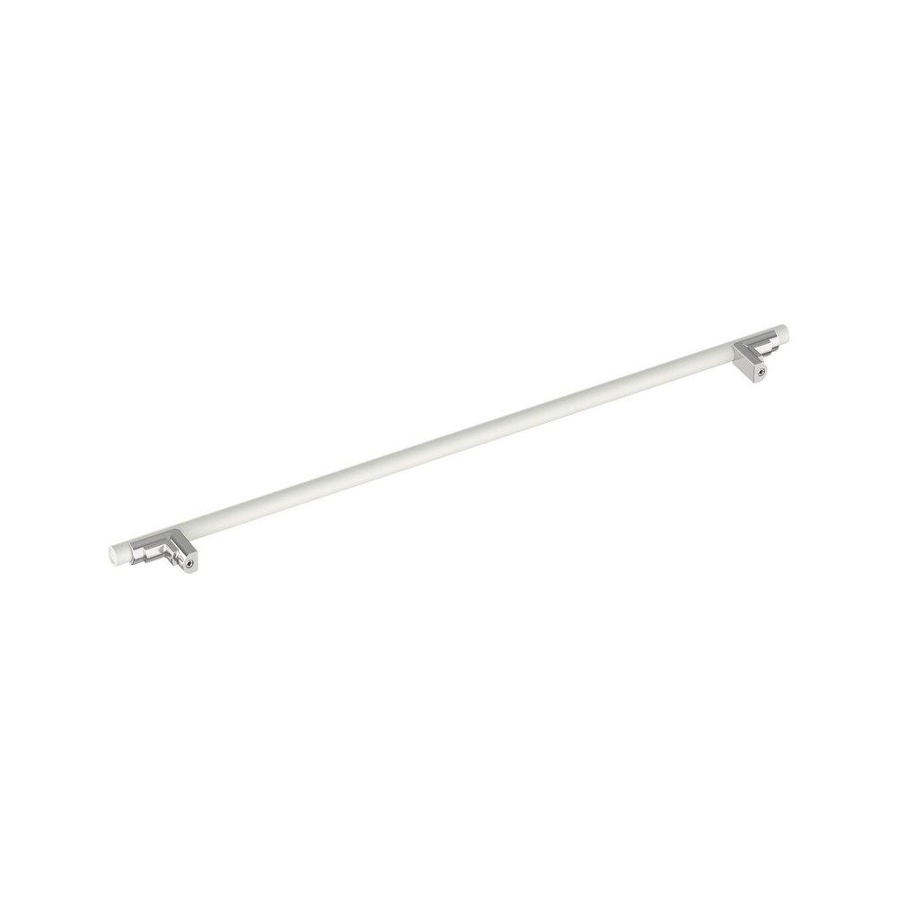 Signature Hardware Matte White 24 in. Center-to-Center Appliance Pull 