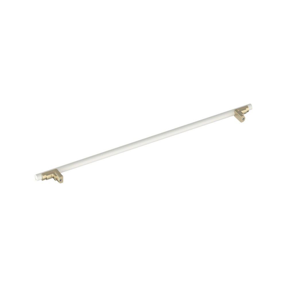 Signature Hardware Matte White 24 in. Center-to-Center Appliance Pull 