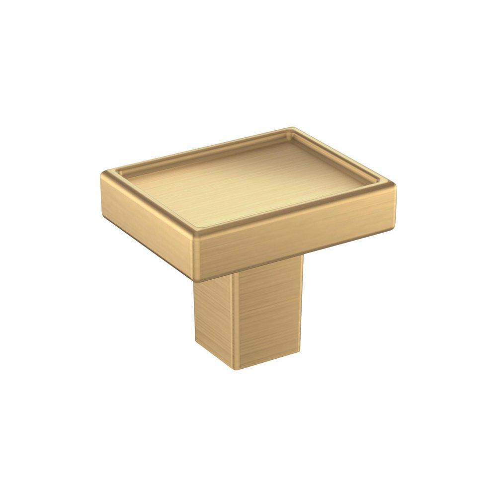 Rectangle Knob- 1-1/4"- CHB 