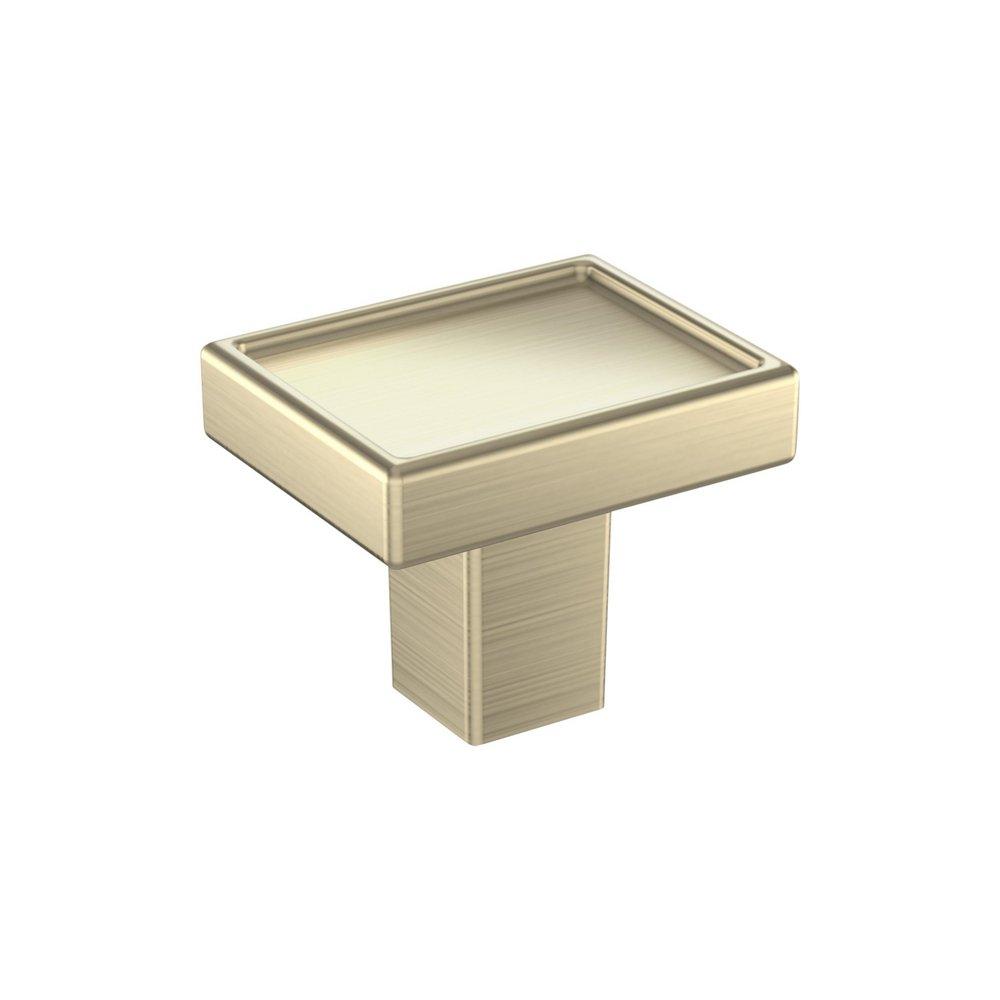 Rectangle Knob- 1-1/4"- GC 