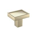 1-1/4 in. Cabinet Knob in Golden Champagne