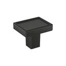 1-1/4 in. Cabinet Knob in Matte Black
