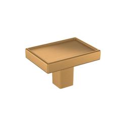 1-5/8 in. Cabinet Knob in Brushed Gold