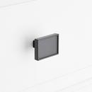 Signature Hardware Matte Black 1-5/8 in. Cabinet Knob 