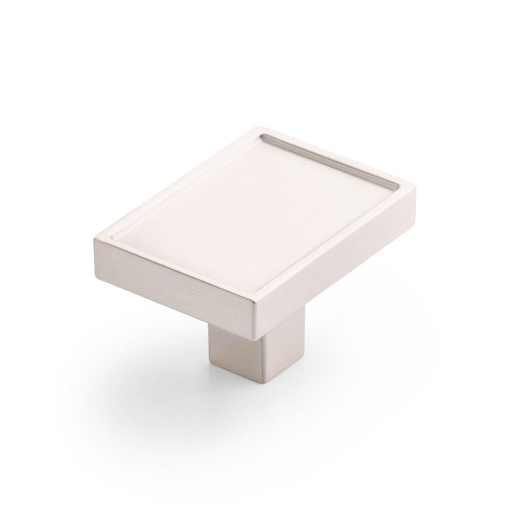 Signature Hardware Satin Nickel 1-5/8 in. Cabinet Knob 