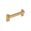 3-3/4 in. Center-to-Center Cabinet Pull in Champagne Bronze