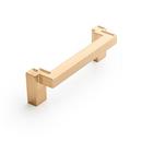 Signature Hardware Champagne Bronze 3-3/4 in. Center-to-Center Cabinet Pull 