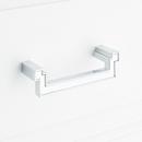 Signature Hardware Polished Chrome 3-3/4 in. Center-to-Center Cabinet Pull 