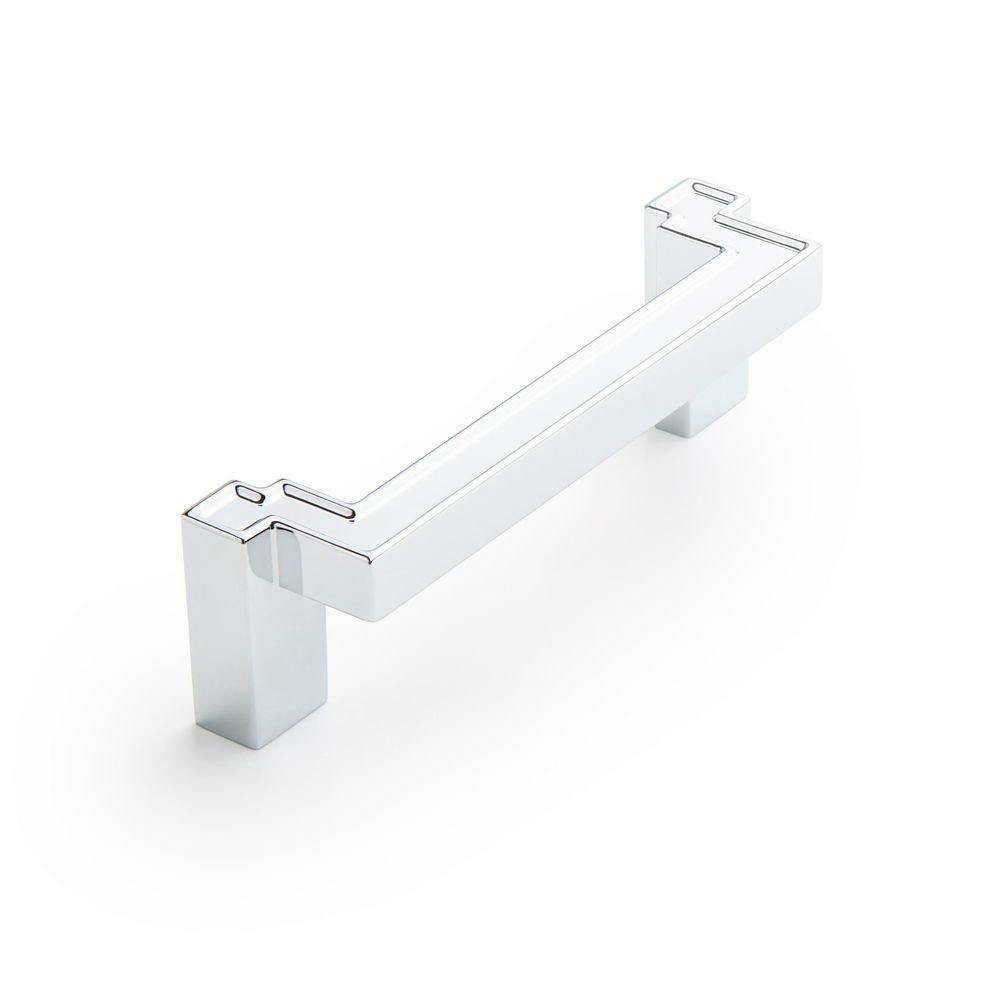 Signature Hardware Polished Chrome 3-3/4 in. Center-to-Center Cabinet Pull 