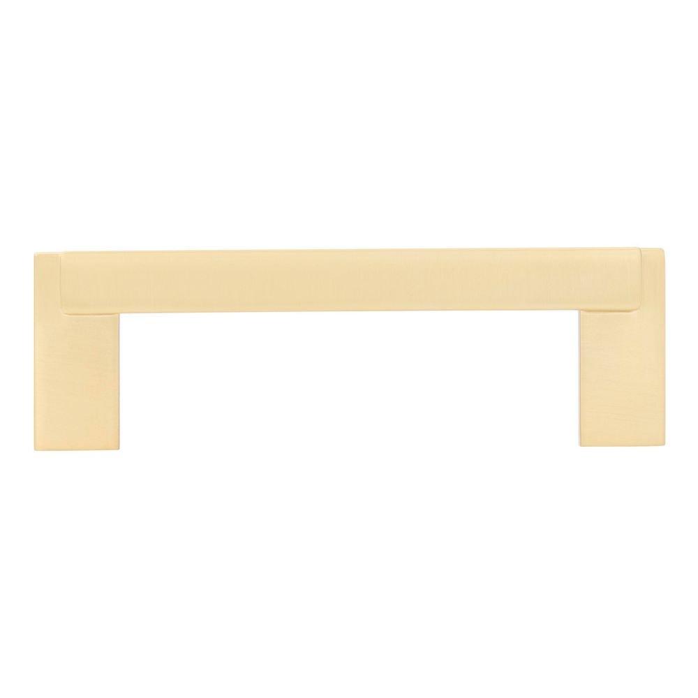 Signature Hardware Golden Champagne 3-3/4 in. Center-to-Center Cabinet Pull 