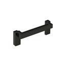 3-3/4 in. Center-to-Center Cabinet Pull in Matte Black