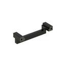 Signature Hardware Matte Black 3-3/4 in. Center-to-Center Cabinet Pull 