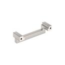 Signature Hardware Polished Nickel 3-3/4 in. Center-to-Center Cabinet Pull 