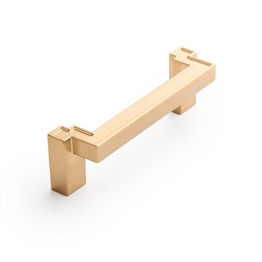 Signature Hardware Champagne Bronze 5-1/16 in. Center-to-Center Cabinet Pull 
