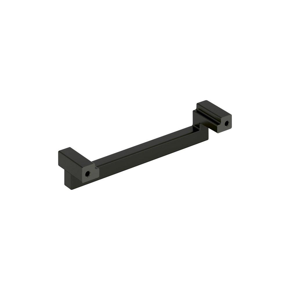 Signature Hardware Matte Black 5-1/16 in. Center-to-Center Cabinet Pull 