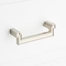 Signature Hardware Satin Nickel 5-1/16 in. Center-to-Center Cabinet Pull 