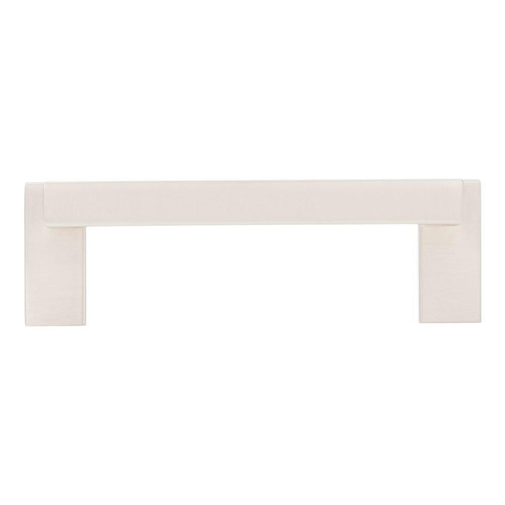Signature Hardware Satin Nickel 5-1/16 in. Center-to-Center Cabinet Pull 