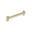 6-5/16 in. Center-to-Center Cabinet Pull in Golden Champagne