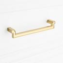 Signature Hardware Golden Champagne 6-5/16 in. Center-to-Center Cabinet Pull 