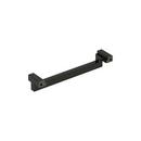 Signature Hardware Matte Black 6-5/16 in. Center-to-Center Cabinet Pull 
