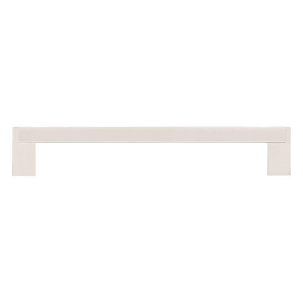 Signature Hardware Satin Nickel 6-5/16 in. Center-to-Center Cabinet Pull 