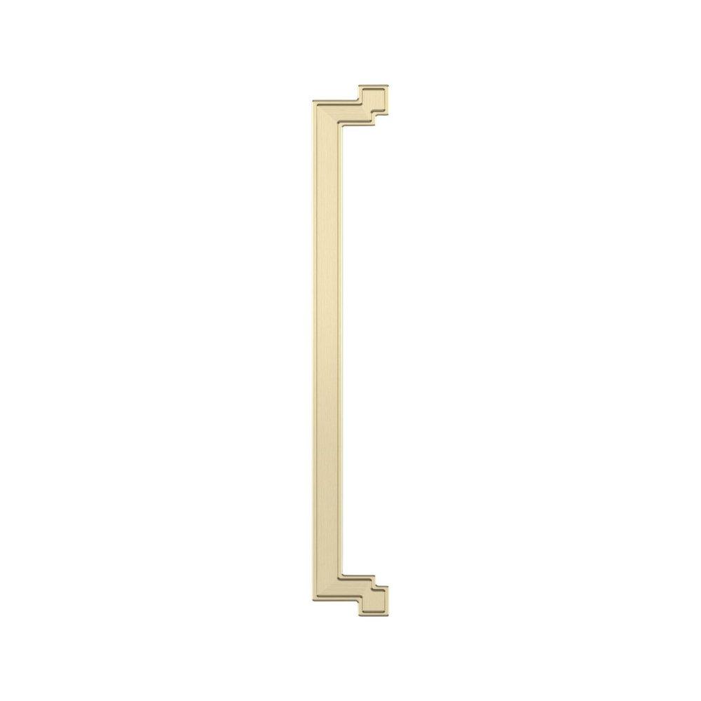 Signature Hardware Golden Champagne 7-9/16 in. Center-to-Center Cabinet Pull 