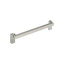 7-9/16 in. Center-to-Center Cabinet Pull in Satin Nickel