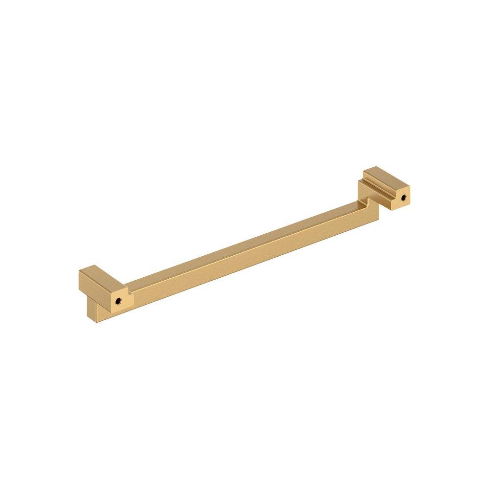 Signature Hardware Champagne Bronze 8-13/16 in. Center-to-Center Cabinet Pull 