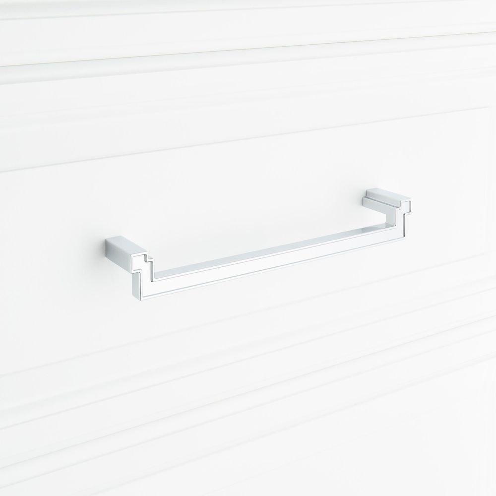 Signature Hardware Polished Chrome 8-13/16 in. Center-to-Center Cabinet Pull 