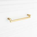 Signature Hardware Golden Champagne 8-13/16 in. Center-to-Center Cabinet Pull 