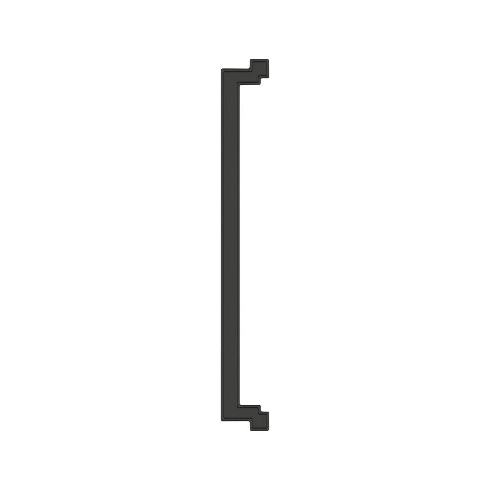 Signature Hardware Matte Black 8-13/16 in. Center-to-Center Cabinet Pull 