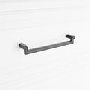 Signature Hardware Matte Black 8-13/16 in. Center-to-Center Cabinet Pull 