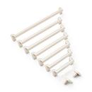 Signature Hardware Polished Nickel 8-13/16 in. Center-to-Center Cabinet Pull 