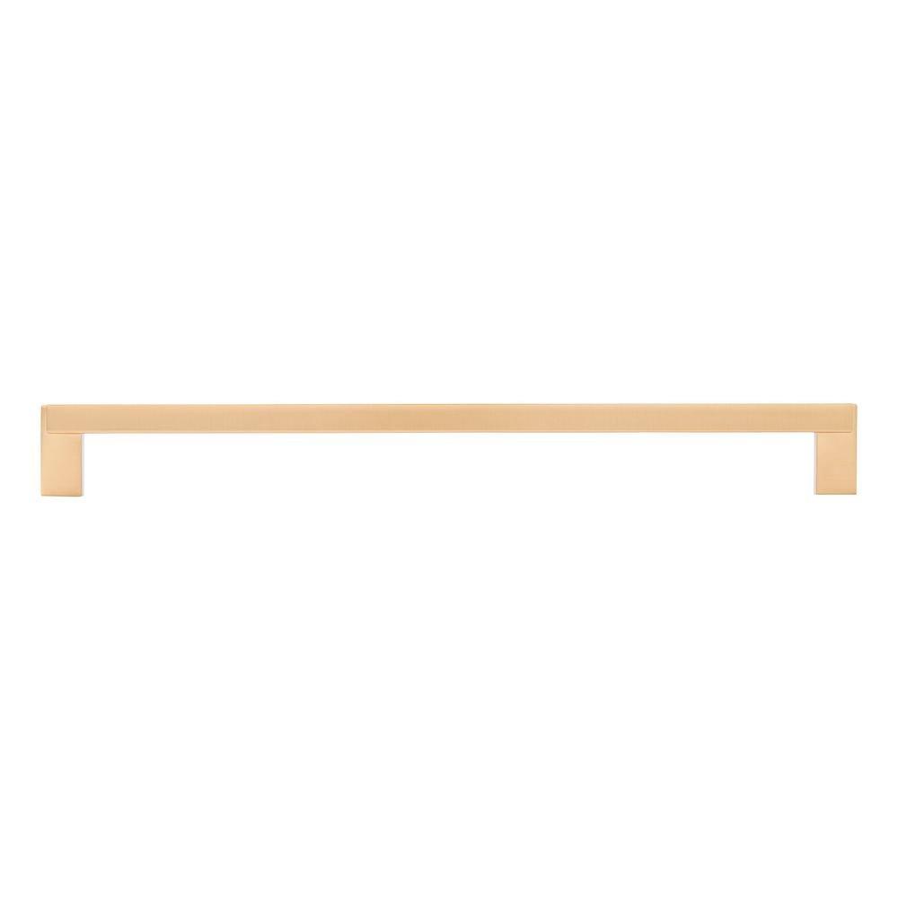 Signature Hardware Champagne Bronze 10-1/16 in. Center-to-Center Cabinet Pull 