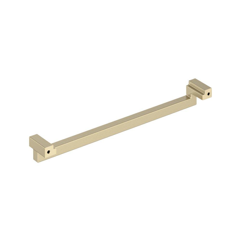 Signature Hardware Golden Champagne 10-1/16 in. Center-to-Center Cabinet Pull 