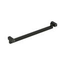 Signature Hardware Matte Black 10-1/16 in. Center-to-Center Cabinet Pull 