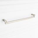 Signature Hardware Satin Nickel 10-1/16 in. Center-to-Center Cabinet Pull 