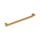 Signature Hardware Brushed Gold 12-5/8 in. Center-to-Center Cabinet Pull 